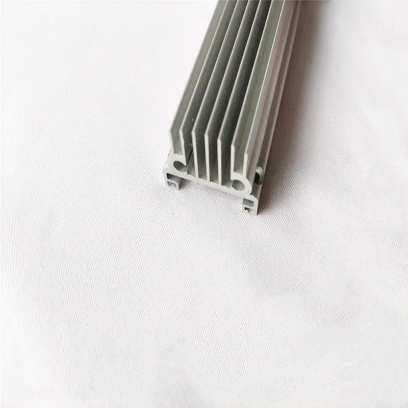 6063 T5 Sivery LED Heatsink Aluminum Profiles