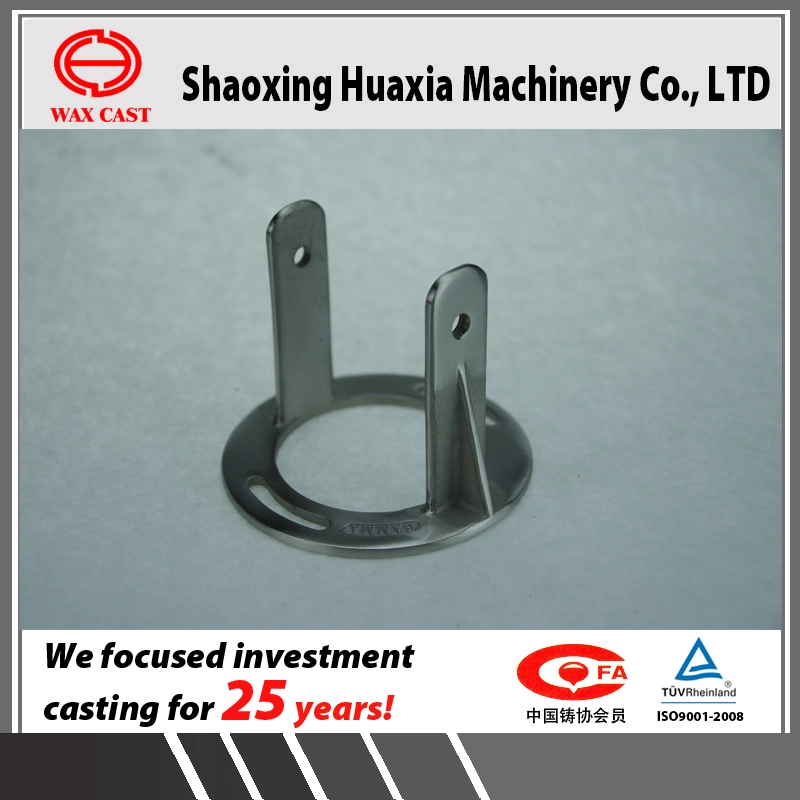 Investment Casting SS304 Polished Stair Handle Parts