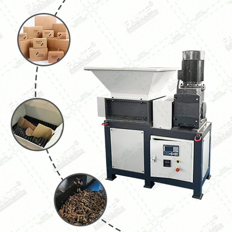 Small Scale Factory Promotion Shredder for Waste Rebar Plastic