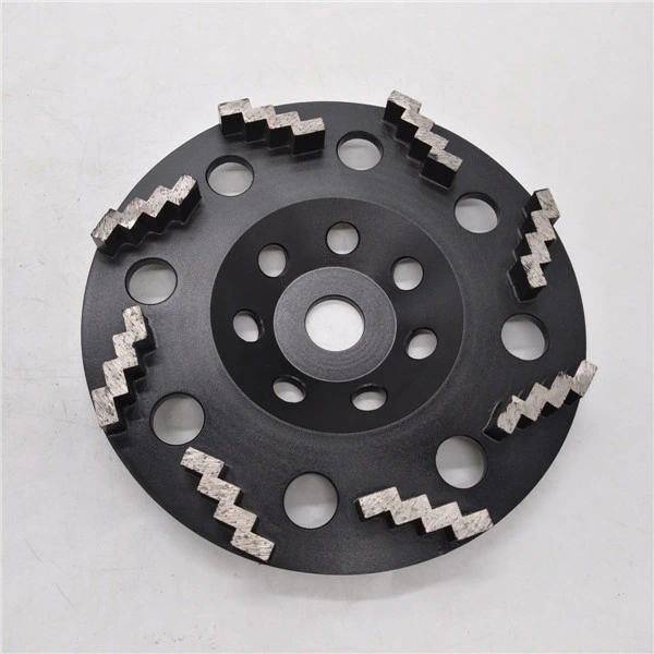 230mm Zig Zag Cup Grinding Wheel for Concrete Floor