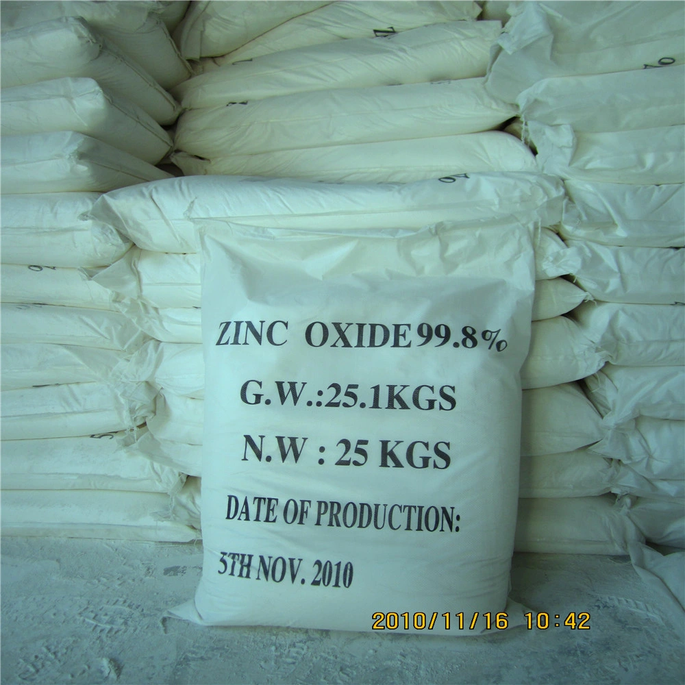 America Process Direct Method Zinc Oxide 95% for Rubber Industry