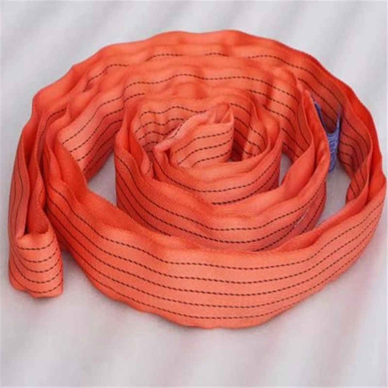 Color Code Webbing Sling Safety Belt for Lifting