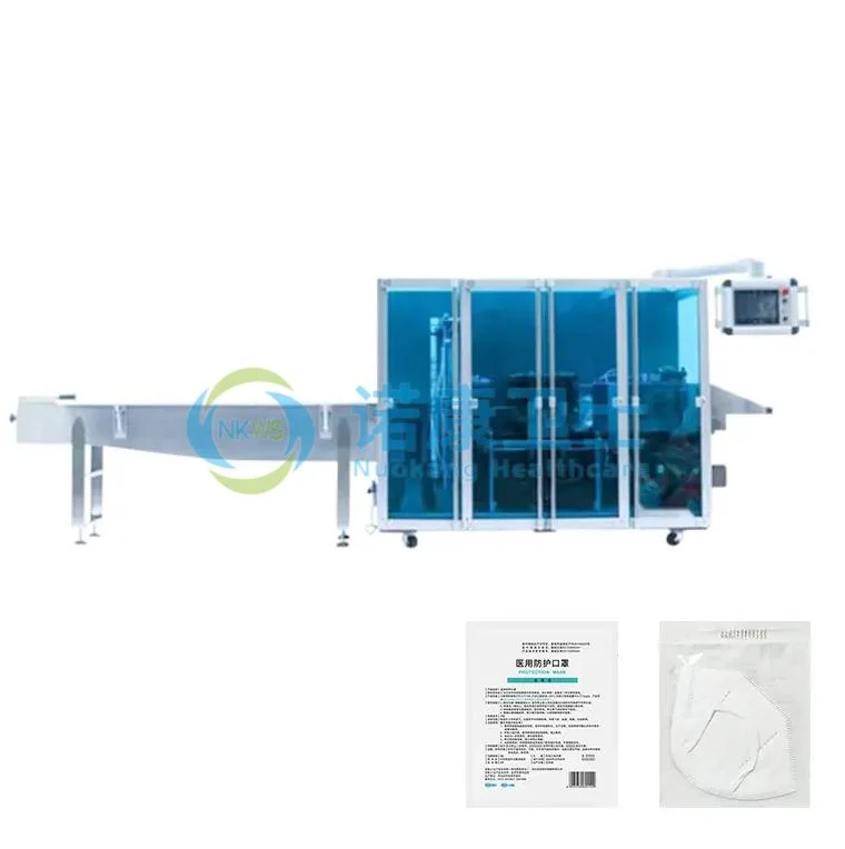 High Efficiency Full-Automatic Package Machine Flow Packaging 4 Side Sealing Mask Auto Packing Machine
