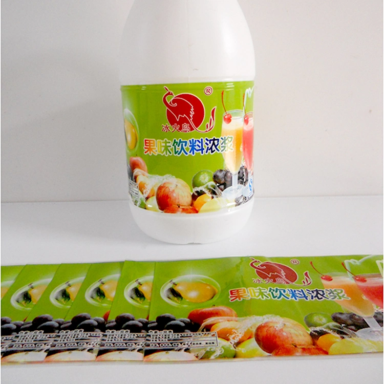 Customized Printed PVC Sleeve Shrink Film Label