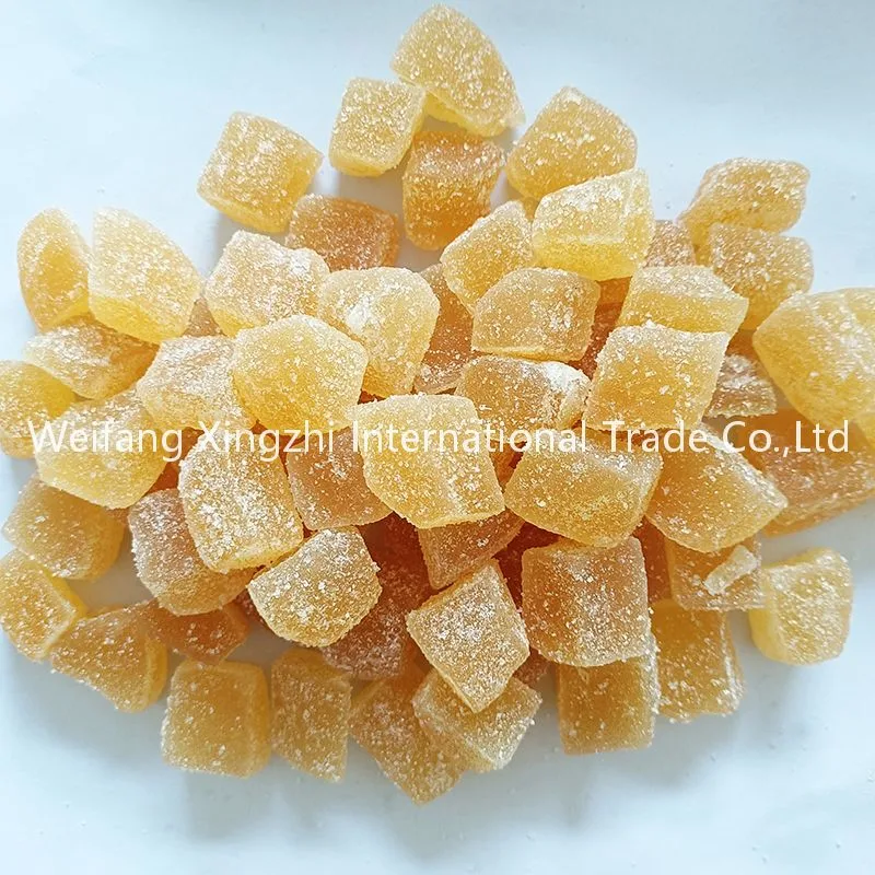 Dried Ginger Slice /Ginger Chunk/ Ginger Dice/ Ginger Sticks Sweet Taste Preserved Dried Crystallized Sugar Ginger