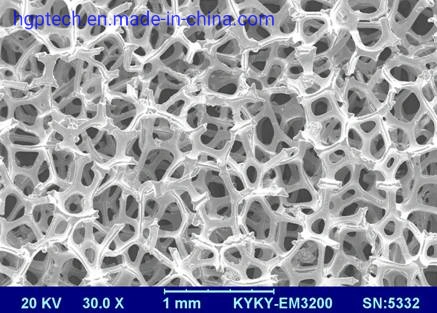 120ppi, 0.6mm, poreux mousse métallique en alliage de cuivre alliage étain / Cu-Sn