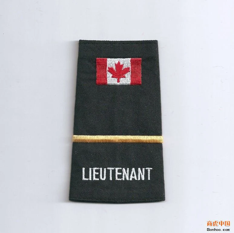 Embroidery Military Uniform Badge, Police Shoulder Patch Shirt for Men