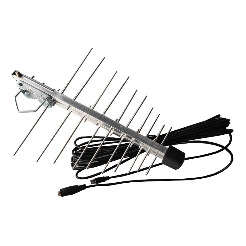 Antena WiFi externa LTE de alta ganancia 28dBi 470-862MHz 4G para exteriores 4G antena Yagi 20 elementos