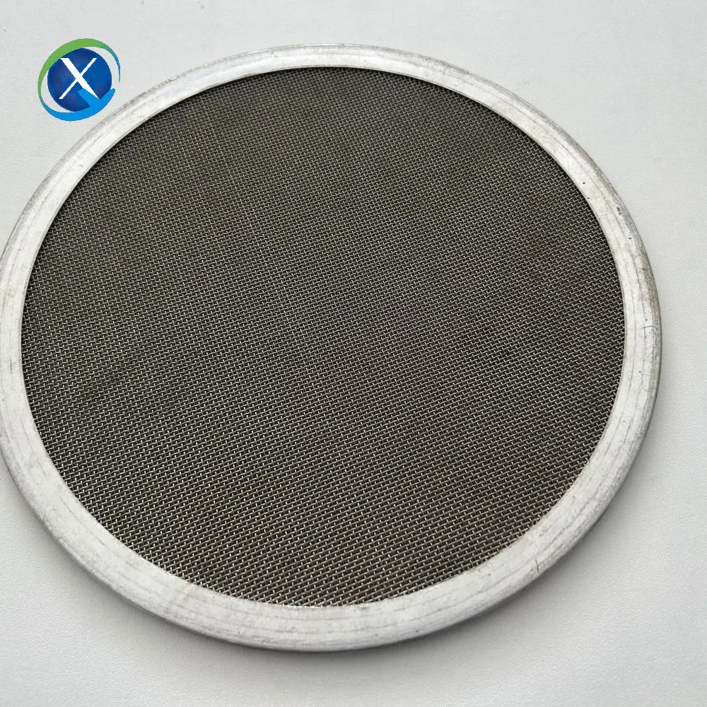 Customized Shape Edge Covering Mesh Filter Disc/Sheet for Plastic Industrial