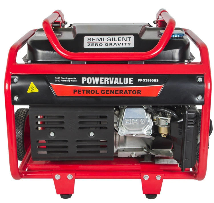 Power Value New Portable Home Use Electric 3kw Silent Gasoline Petrol Generator 3kw 3000W Popular