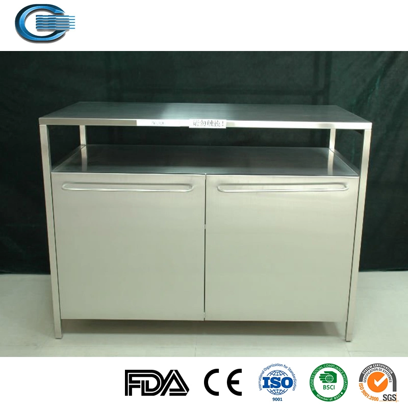 Huasheng Customized 304 Stainless Steel Cabinets Countertops L-Shaped Kitchen Cabinets European Simple Kitchen Customization