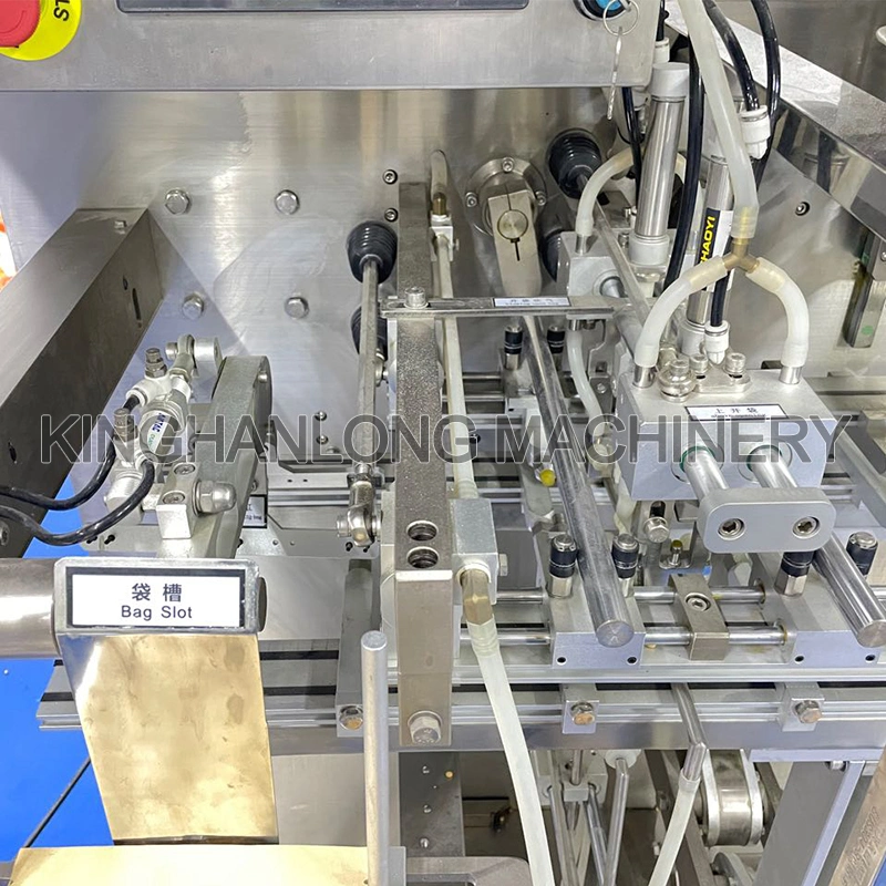 Kl Rotary Filling Packaging Equipment Coffee Bean Grain Snacks Doypack Stand up Pouch Zipper Bag Automatic Form Fill Seal Wrapping Flow Packaging Packing Fillin