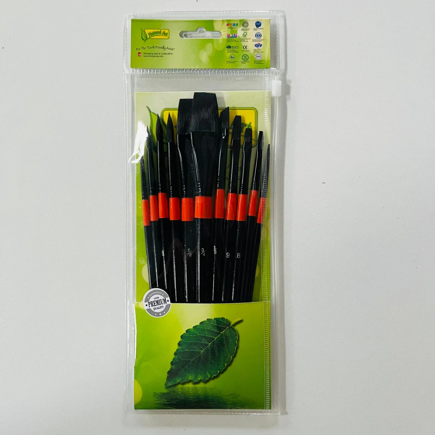 Flat High End Artist Painting Brushes