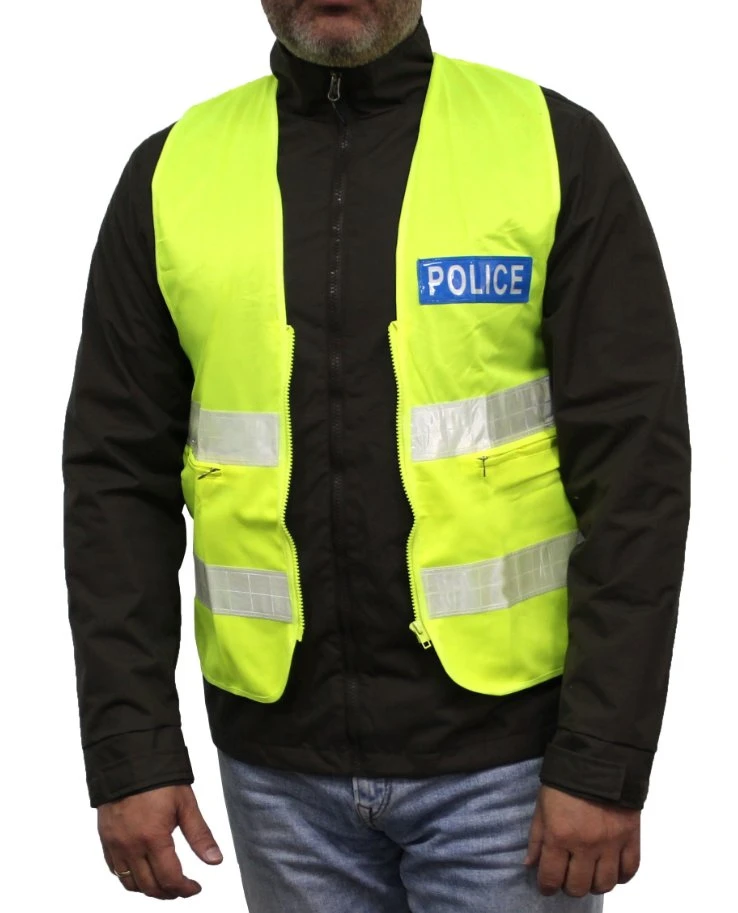 Commerce de gros logo personnalisé LED vêtements réfléchissants Gilet de sécurité