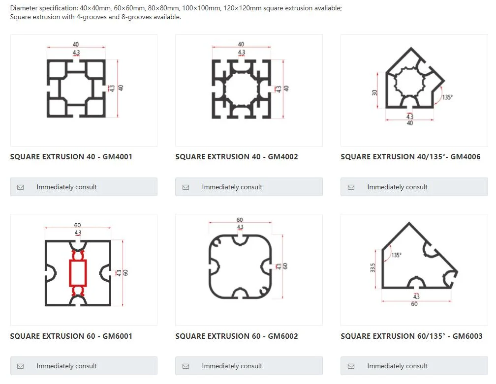 Schlosszylinder 80 Doppelschlösser für den Einbau von Spannscharnieren 80mm Quadratische runde Extrusion