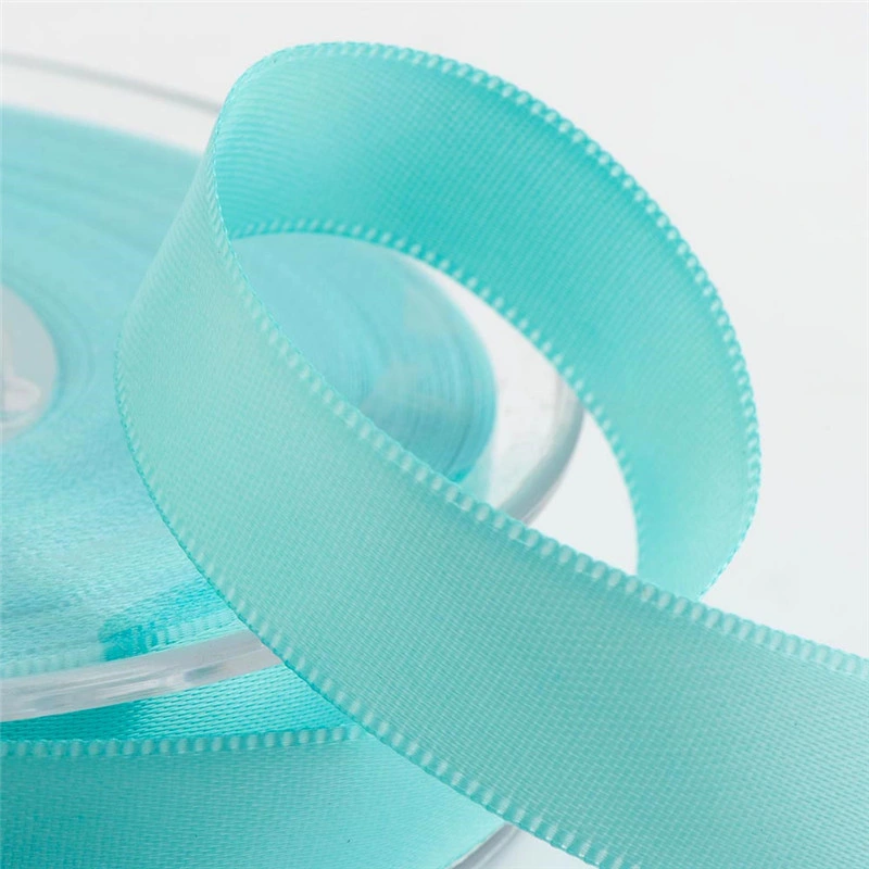 High quality/High cost performance Custom Luxury Solid Color Green Satin Red Ribbon for Gift Packing