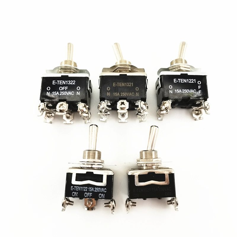 Toggle Switch Opening 12mm 1021/1121/1122/1221/1321/1322 Spst Heavy Toggle Switch