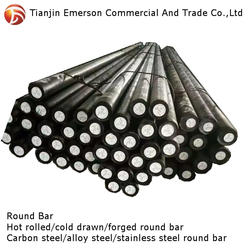 Q235 Q345 1045 4140 Carbon Steel Forged Alloy Steel Round Bars