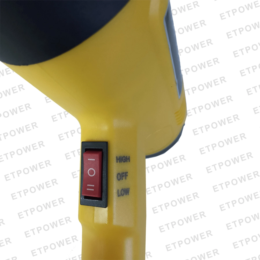 Etpower Pistola elétrica de calor pistola de ar quente para diminuir o PVC