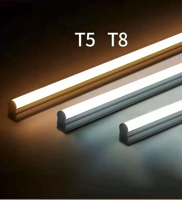 Gran cantidad de lúmenes CE RoHS12W 16W de aluminio de 18W Lámpara Fluorescente para PC accesorios de iluminación LED T5.