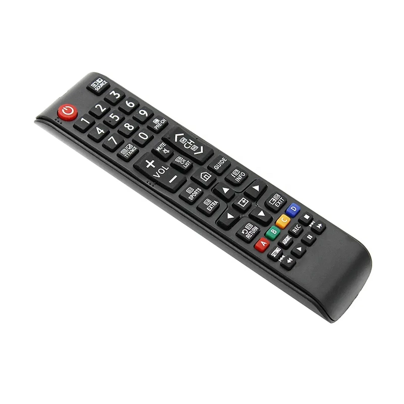 Mando a distancia universal para TV Control de infrarrojos inteligente inalámbrico para Samsung Televisor digital Smart LED HDTV - Kit de accesorios de TV negro