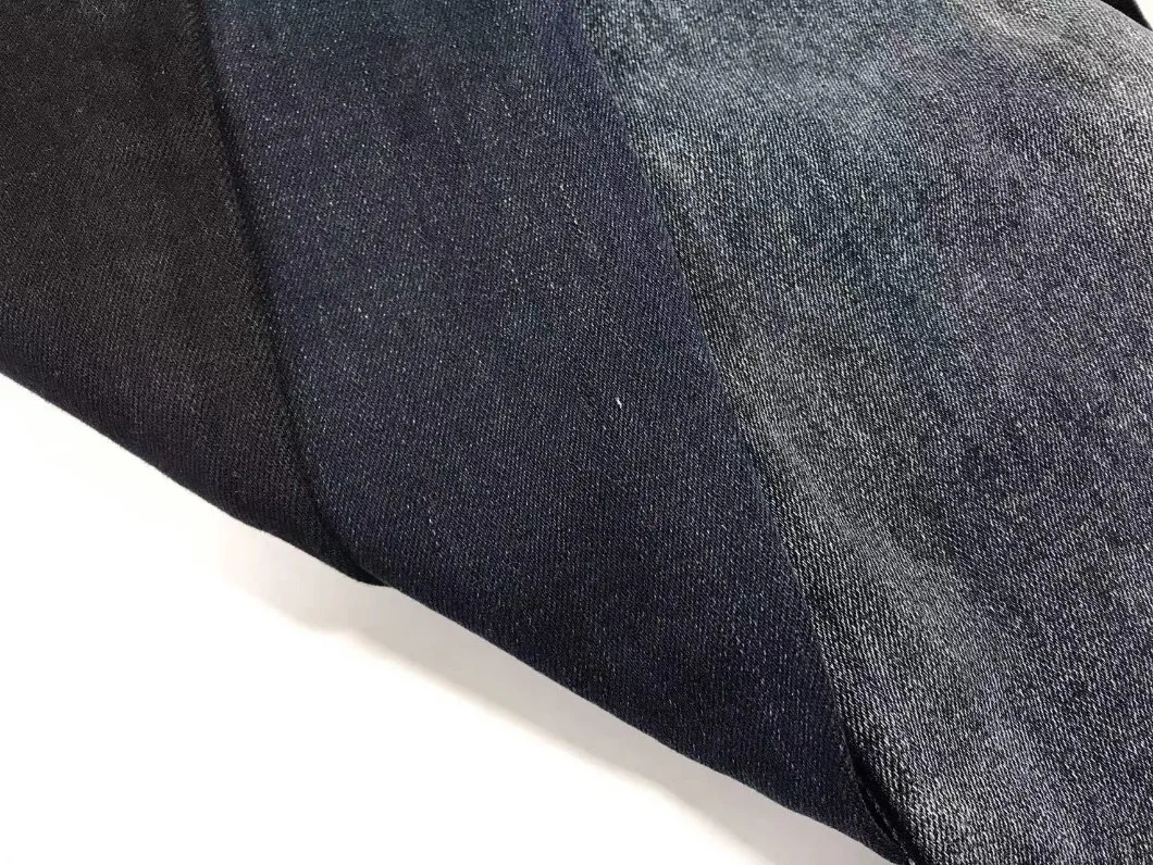 Recicle tejido denim de algodón elástico para jeans