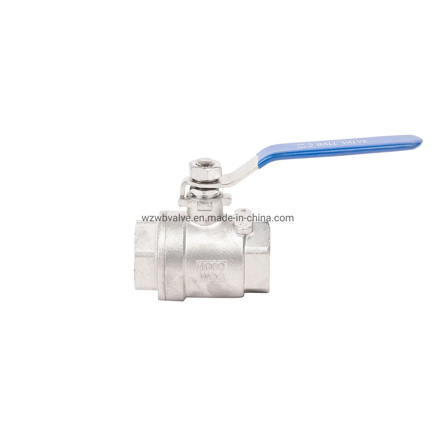 ISO 2PC Casting Stainless Steel High Platform Ball Valve