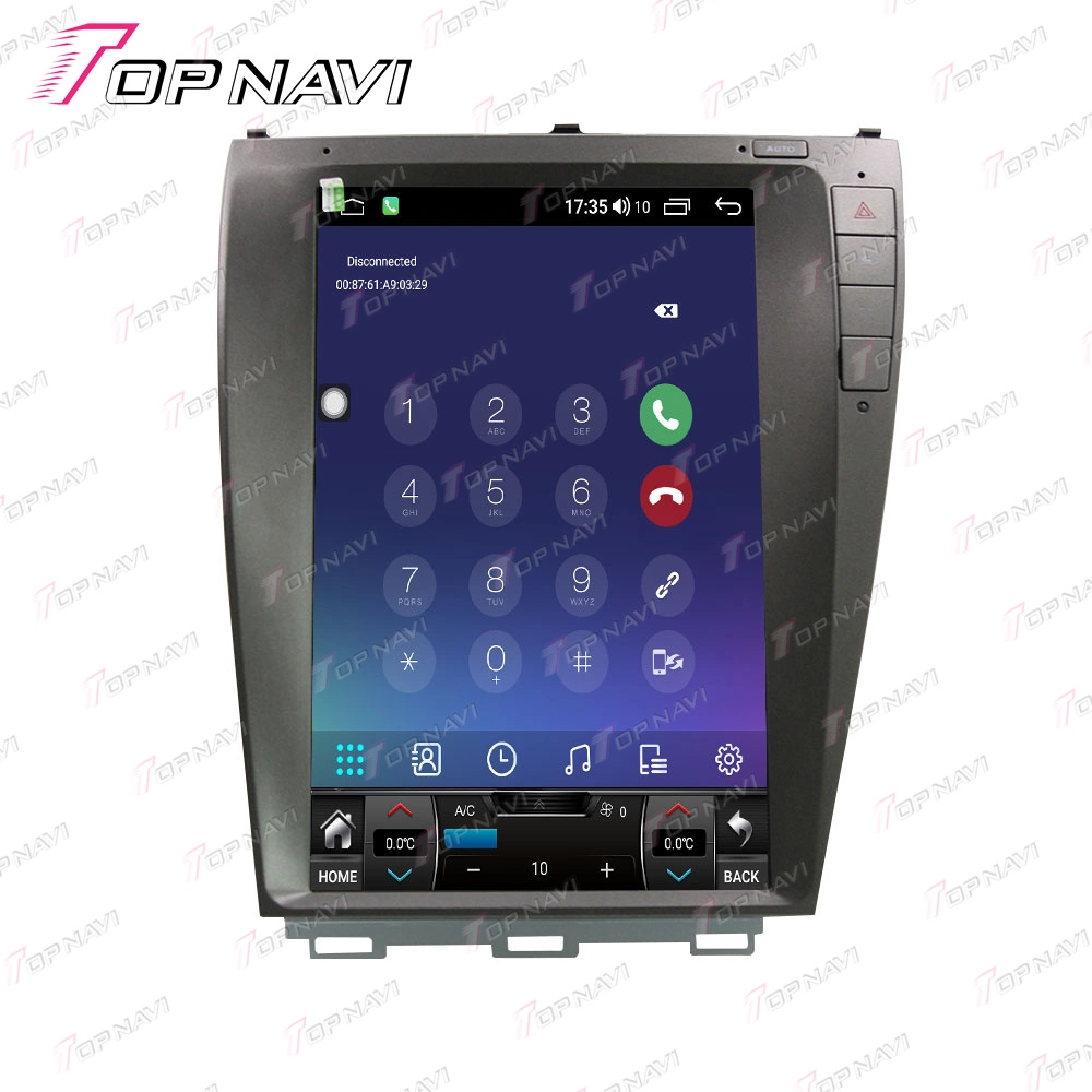 Vertical Screen Android 9.0 Car Multimedia Player for Lexus Es Es250 Es300 Es330 Es350 2009 2012 GPS Navi Radio Stereo Bt Head Unit