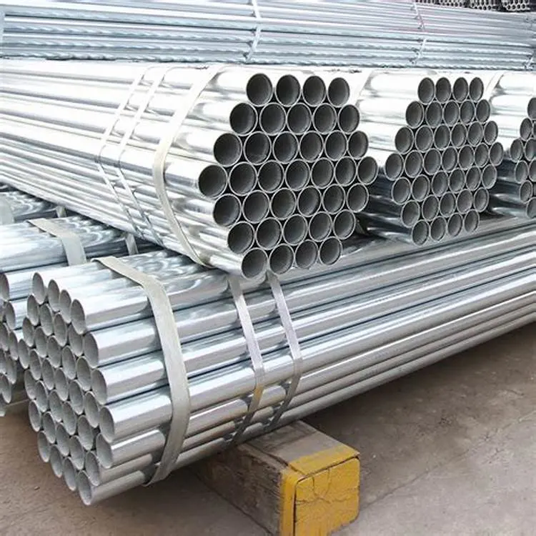 Factory Direct Sales Hot DIP Galvanized Steel Pipe Diameter EMT Pipe 2 Inch 1000mm Round Clamp Welded