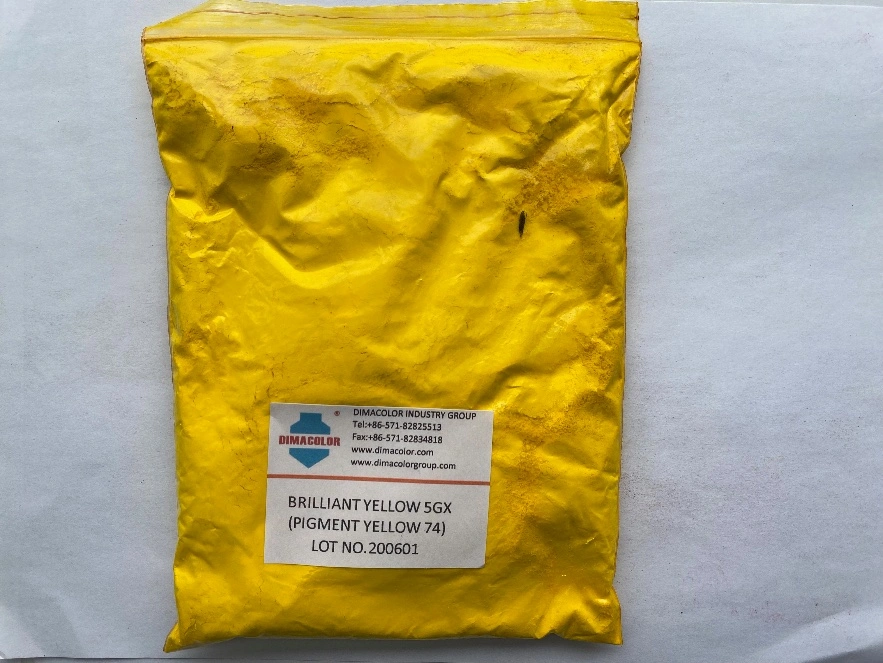 Pigment Brilliant Yellow 5gx-O 74 for Paint Coating