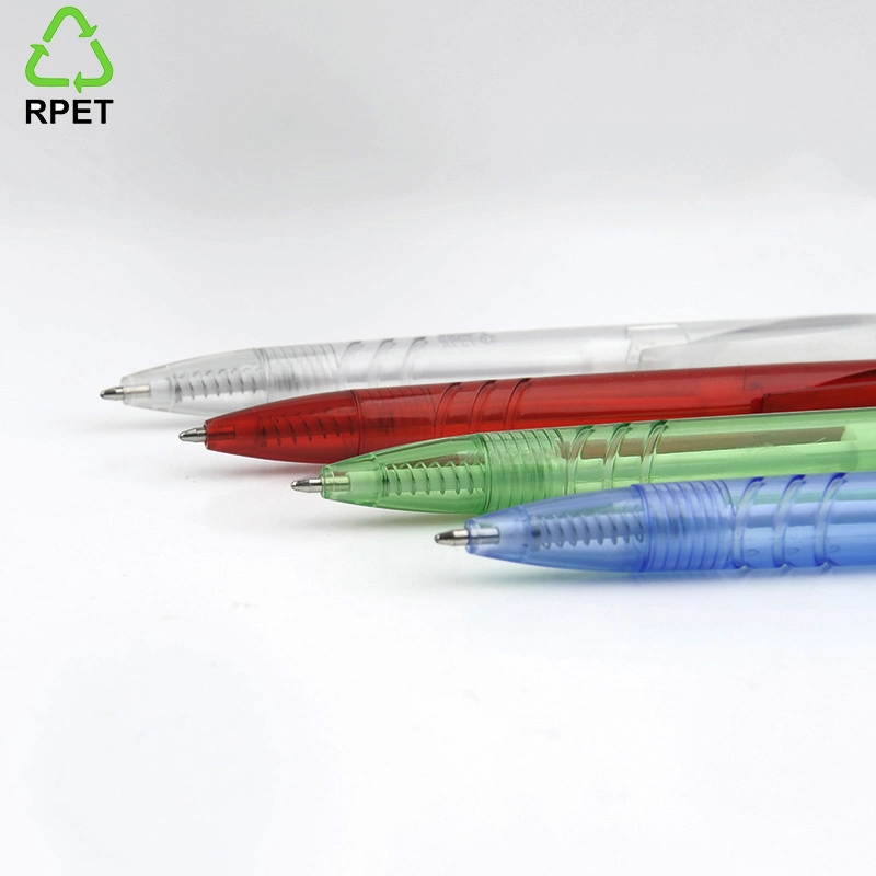 Promotional Business Gift Custom Logo Recycled Plastic Water Bottle Pens