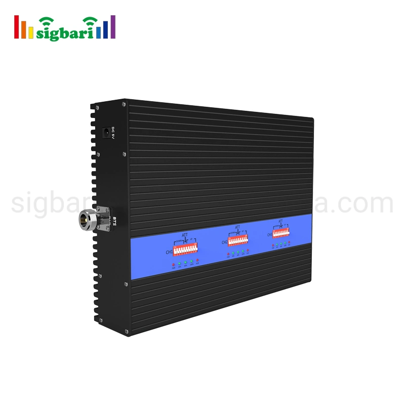 Sigbari Low Interference 900 2100 2600 2g 3G 4G Tri Band Repeater Smart Mobile Signal Booster