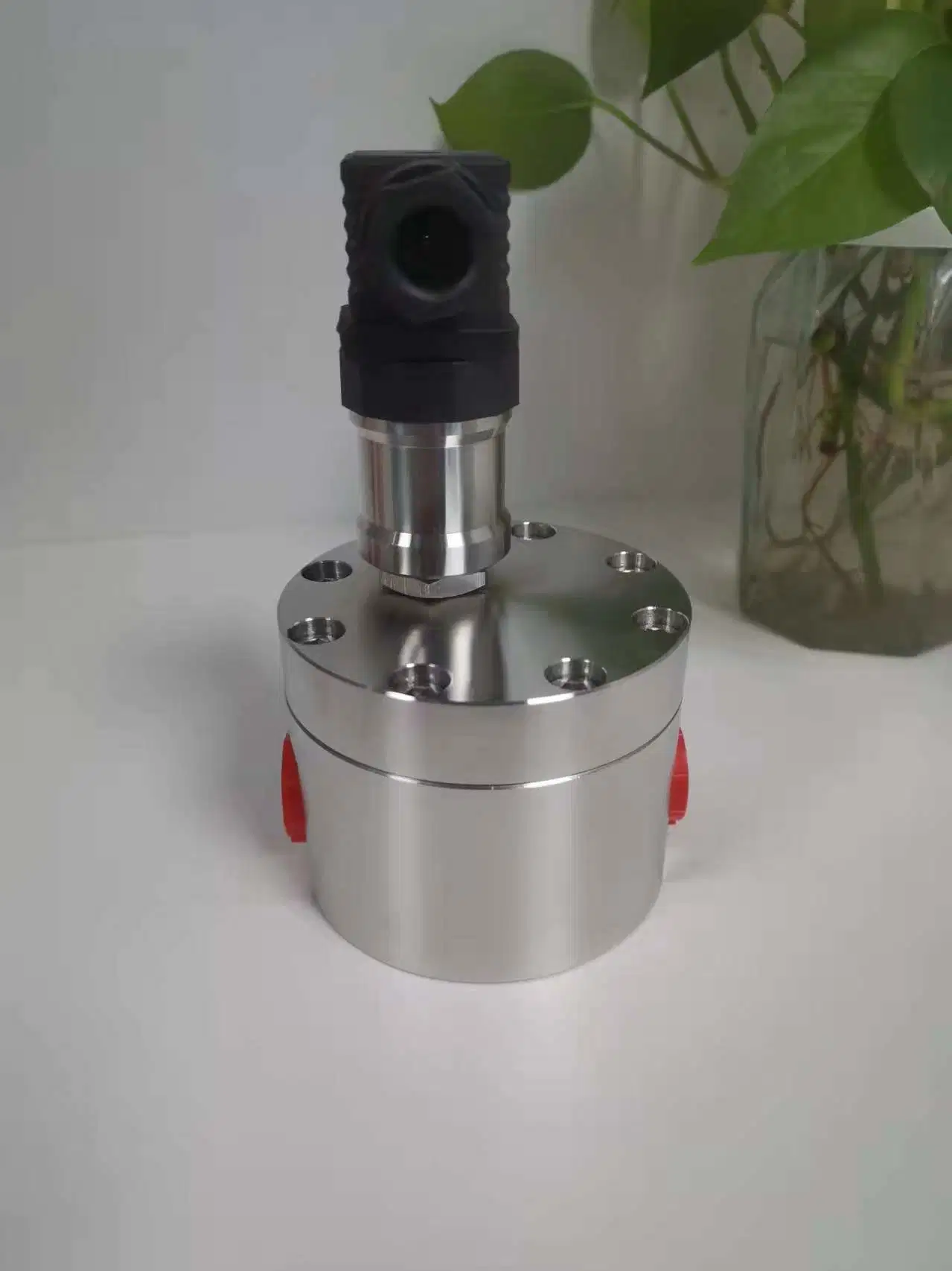 High Accuracy Paraffin Wax Measurement Micro Stainless Steel Gear Flow Meter for Rosin Binder