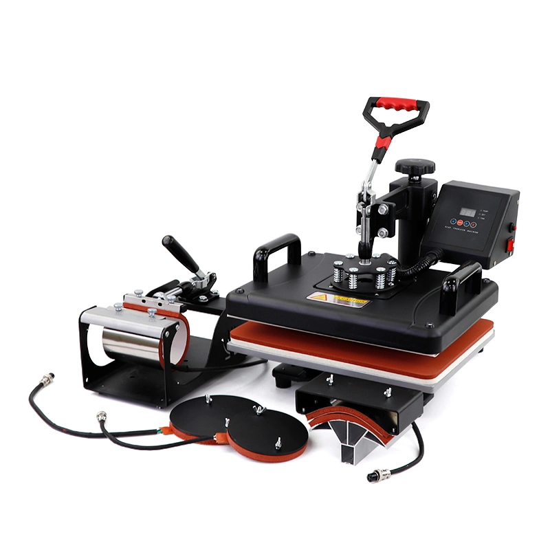 Fs-5in1 Heat Transfer Heat Press Machine with Two Kinds of Mug Heater for Sublimation Printing