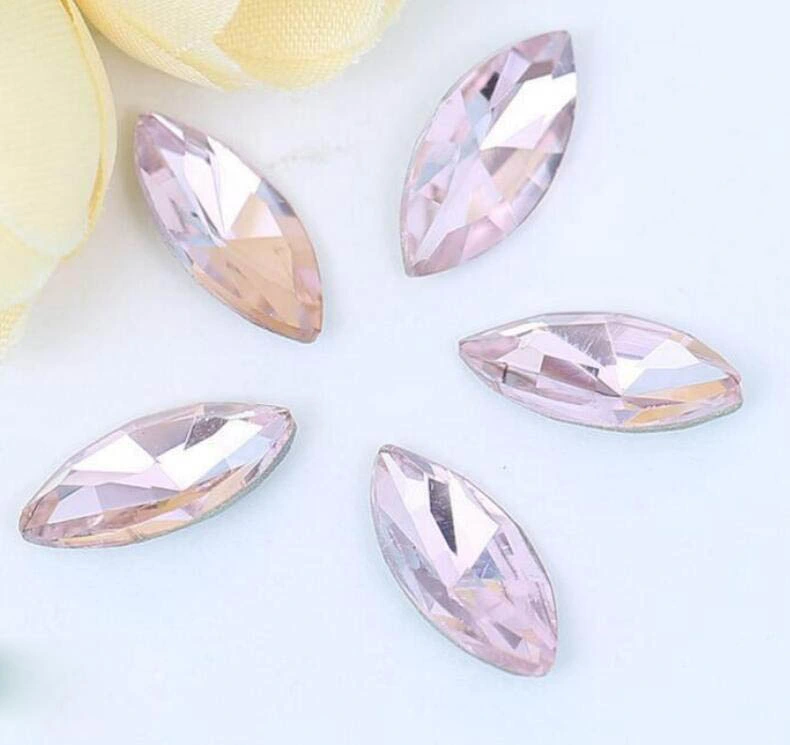 Jewelry Accessories Shaped Colored Glass Rhinestones Shiny Rhinestones Th8052