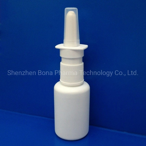 Nasal pump dosing Child proof bottle