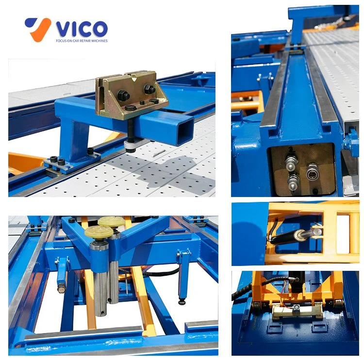 Vico Manufacture Vehicle Portable Auto Body Frame Machine Car Straightening Garage Equipment Vf8000