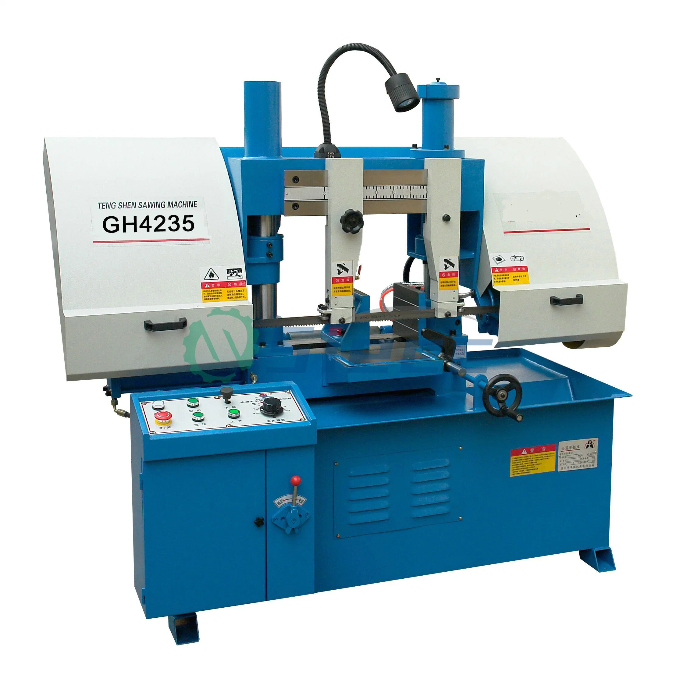 Le CNC Gz4232 Scie à ruban de marque de la machine pour la Coupe du tuyau en acier inoxydable en bon état et le prix fabriqués en Chine