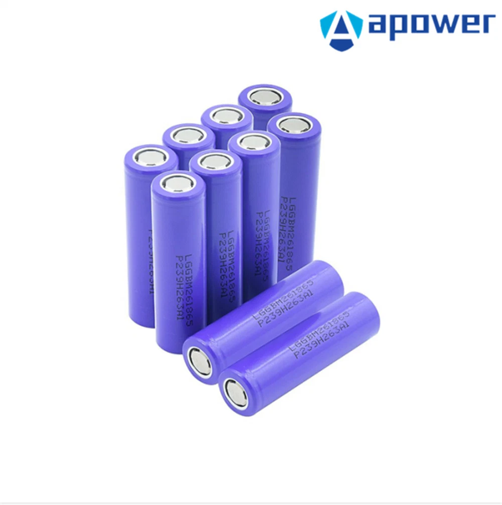 18650M26 à cycle profond 2600mAh Batterie 30A 18650 BATTERIES E-cigarette