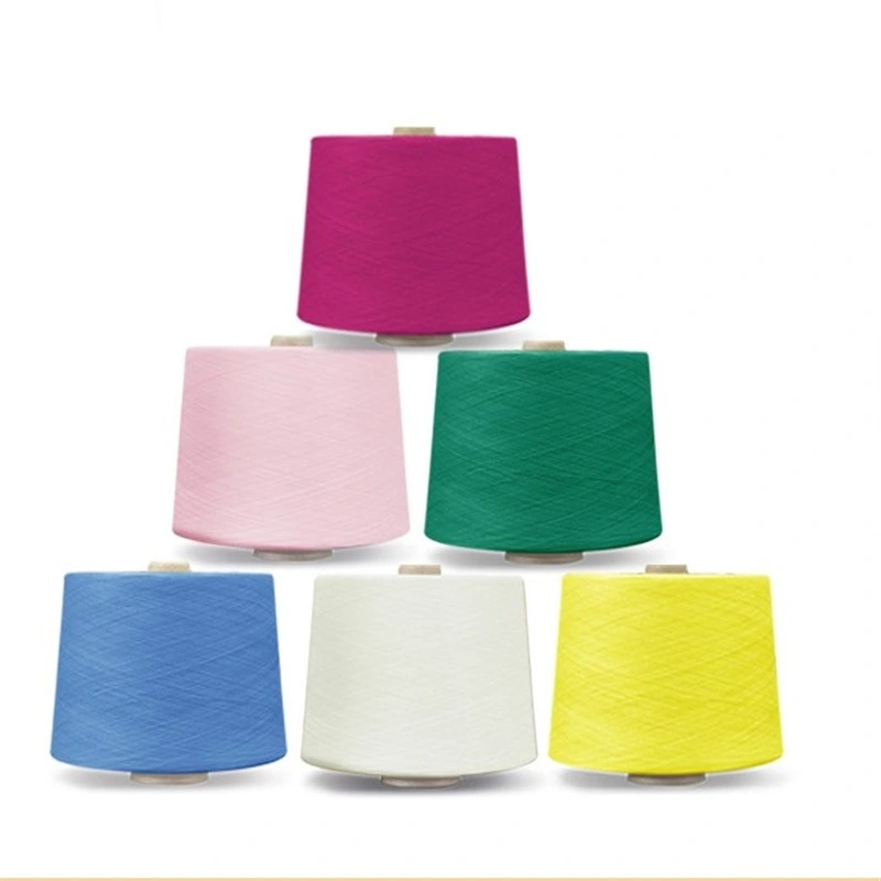 Wholesale/Supplier Different Count Spun Dyed Colored Polyester Yarn