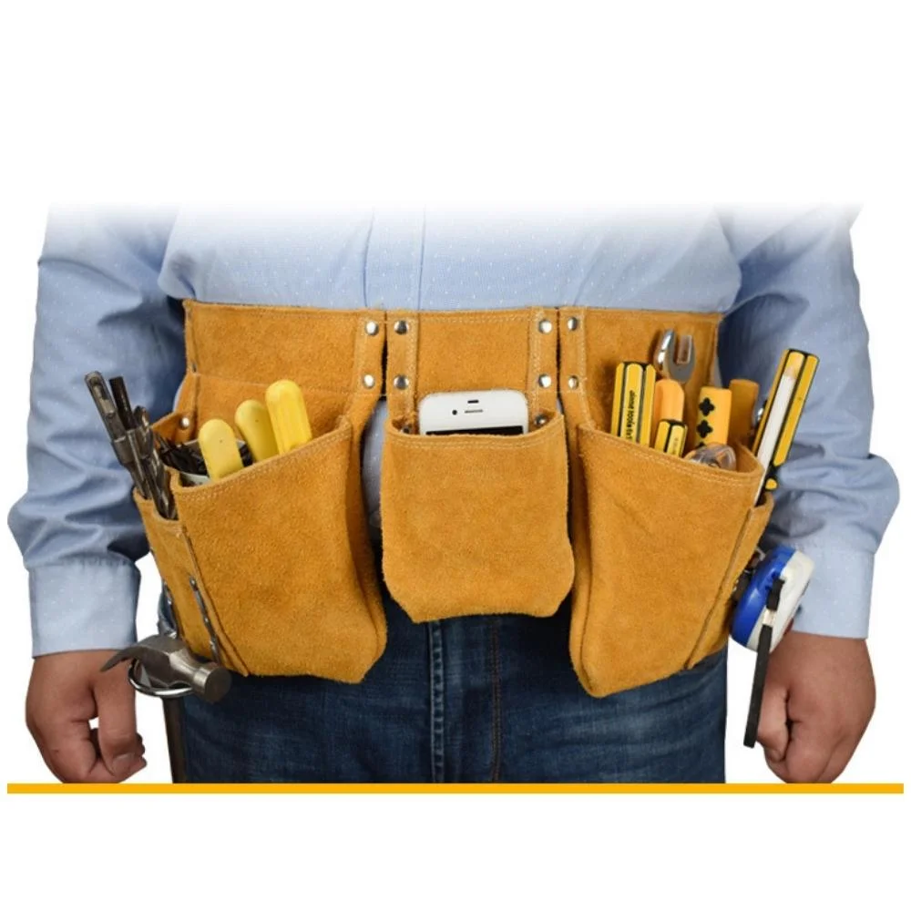 Multi Small Pouch Bags Construction Tool Belt Electrician's Tools Organizer Wyz19874