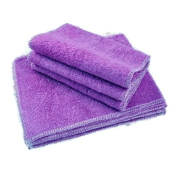 Color Wholesale/Supplier Microfiber Bamboo Fiber Kitchen Household Cleaning Dish Washing Towel