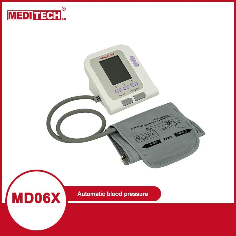 2.8 Inch Home Electroic Digital Blood Pressure Monitor Sphygmomanometer Blood Testing Equipment Ready Stock