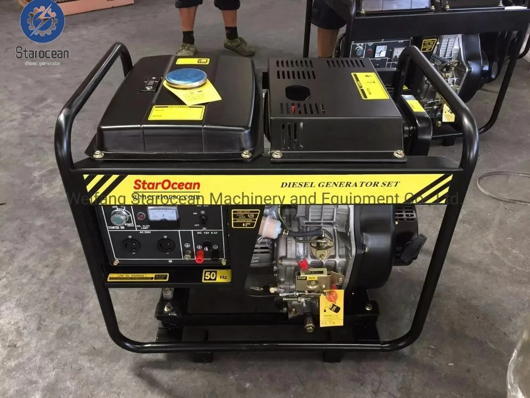 3kw Electric Start Diesel Silent Generator, Manual Diesel Generator