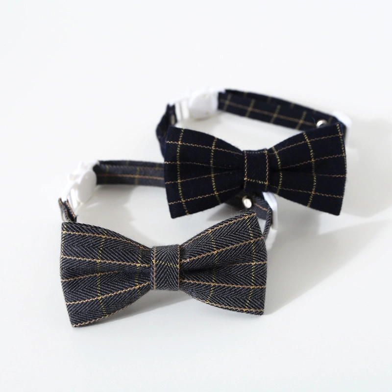 Individuelle Multi-Muster Verstellbare Schnalle Hunde Zubehör Pet Bowknot Krawatte