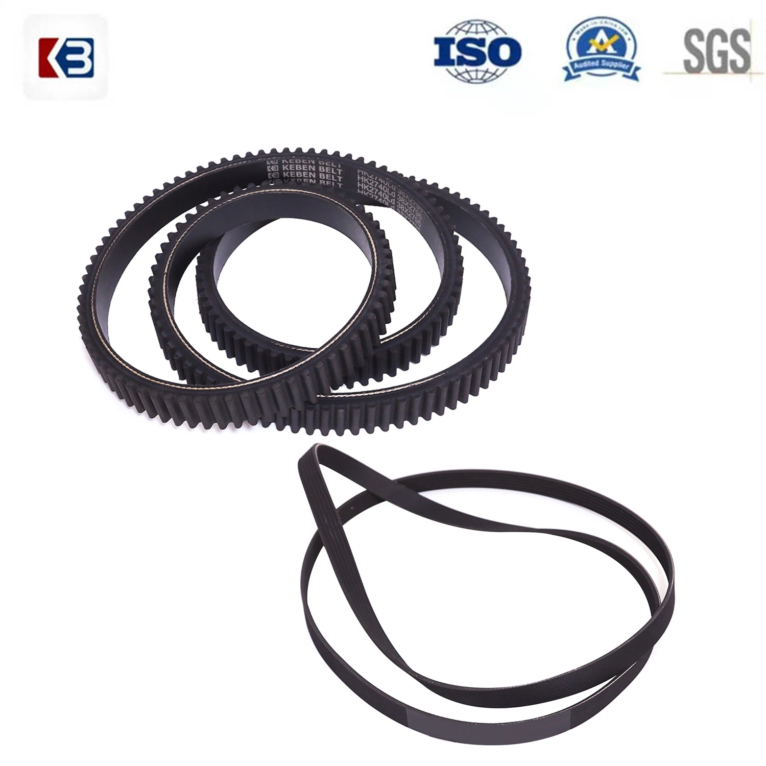 Keben Belt ISO Standard for Automobile Tooth Belt and Pk Belt