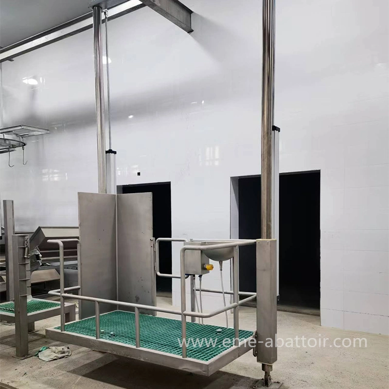 Cattle Abattoir Cow Slaughtering Machine Carcass Processing Elevator Slaughterhouse Equipment