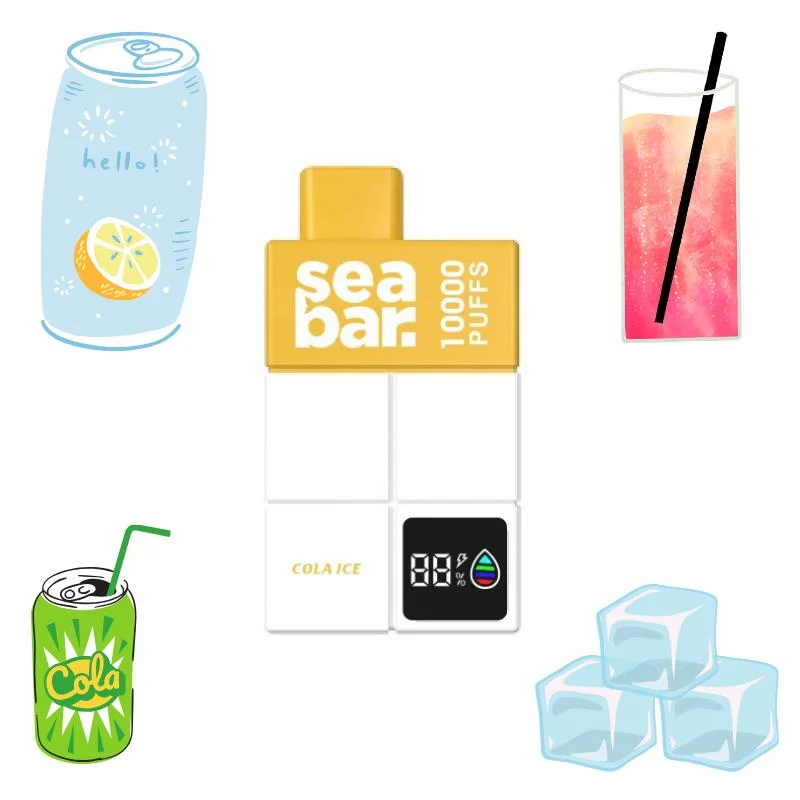 Seabar 10K Puffs 2/5%Nicotine Cigarette Wholesale/Supplier Cheap Disposable/Chargeable Vape