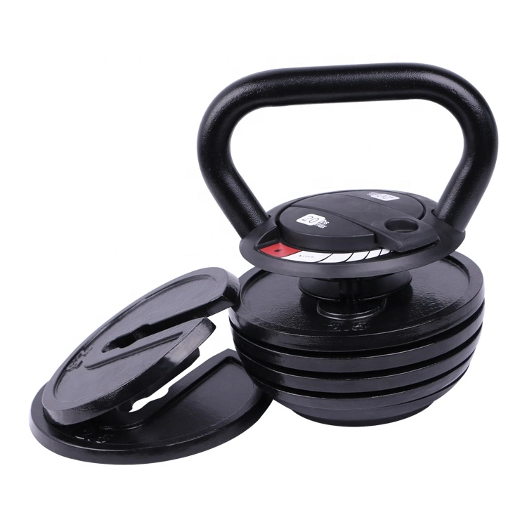 Equipo profesional Logo personalizado Multifunction Kettlebell ajustable portátil de alta calidad