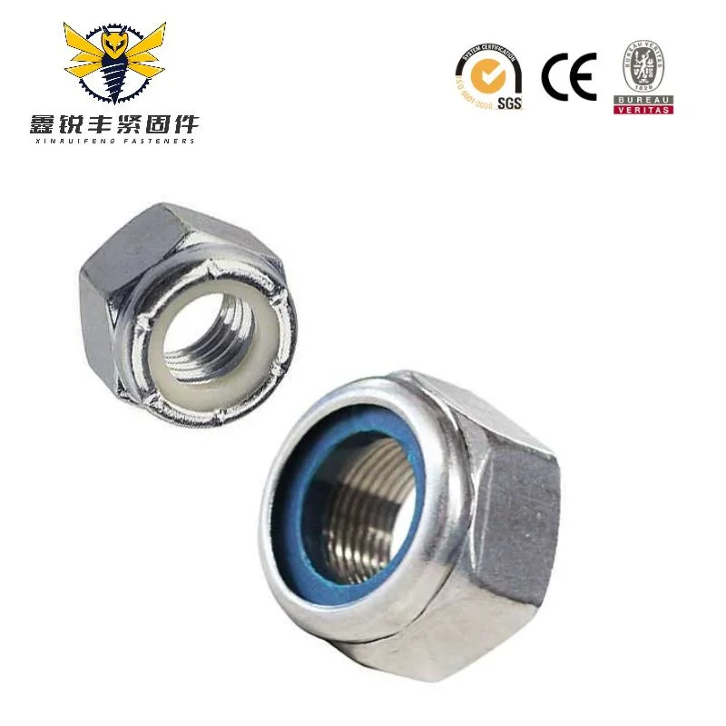 Wholesale/Supplier Stainless Steel Lock Nut M5 with Nylon Insert